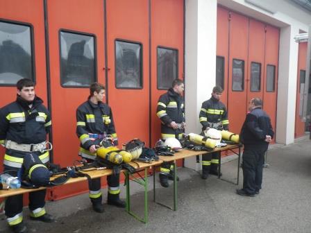 Station richtige Kurzüberprüfung und Ausrüsten