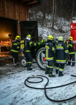 Brandeinsatz in Sittendorf